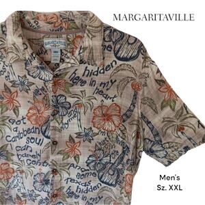 Margaritaville Jimmy Buffett Camp Migration Hawaiin Shirt